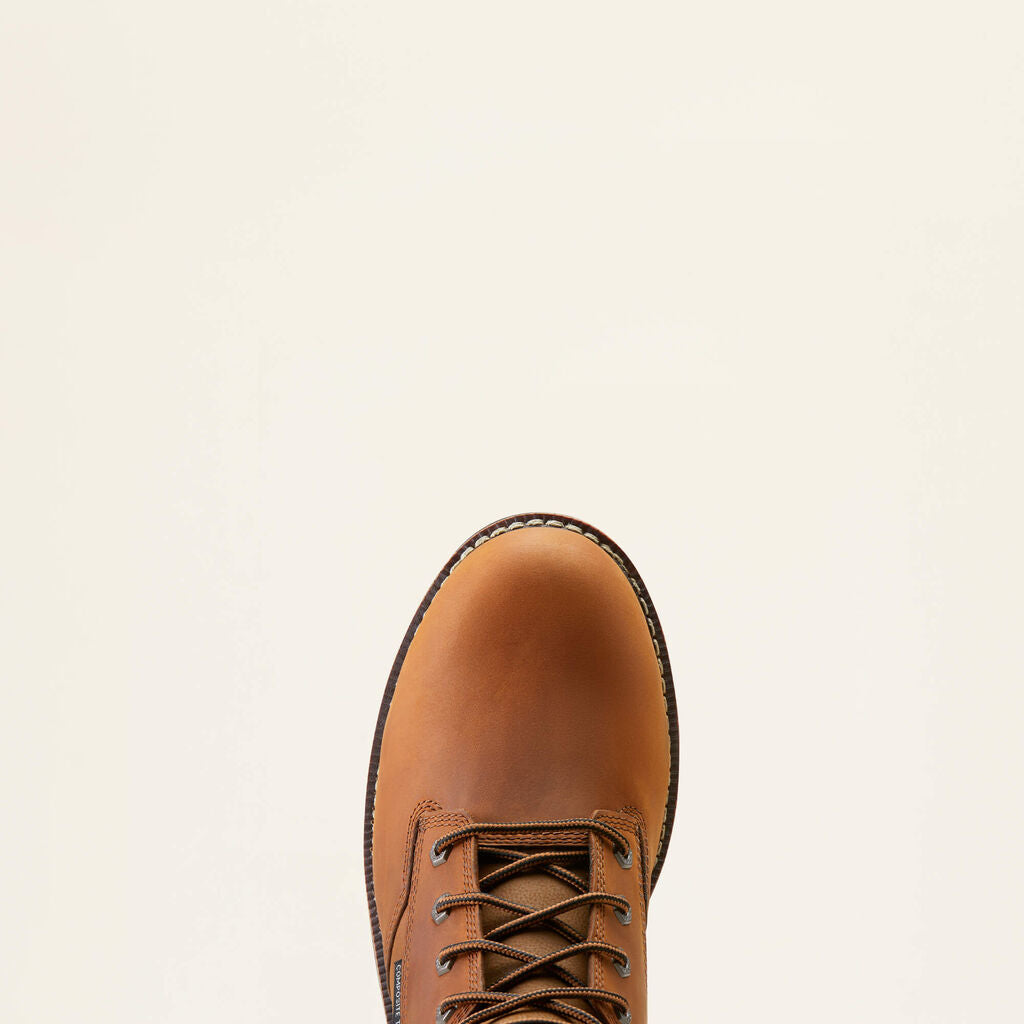 Logger Shock Shield Waterproof Composite Toe Work Boot Toe