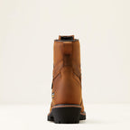 Logger Shock Shield Waterproof Work Boot Heel