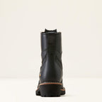 Logger Shock Shield Waterproof Work Boot Heel