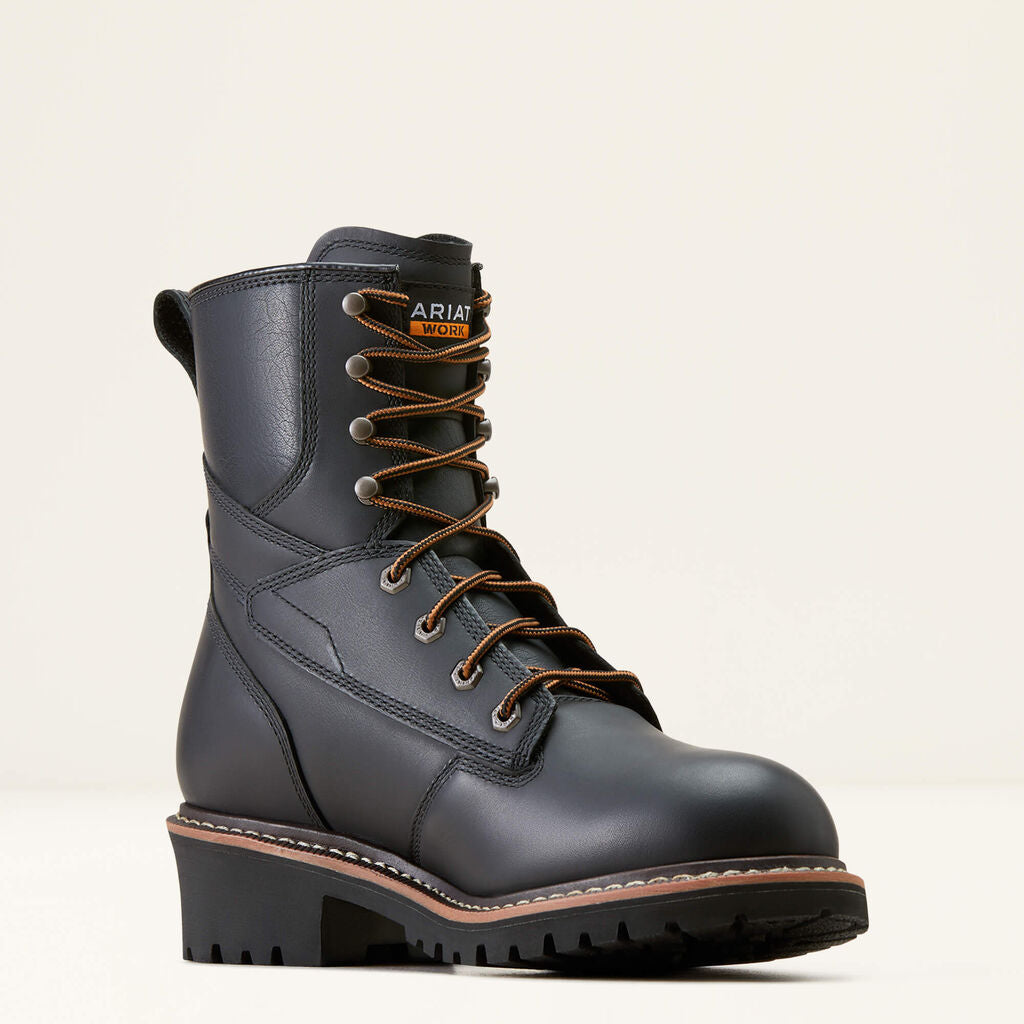 Logger Shock Shield Waterproof Work Boot Medial