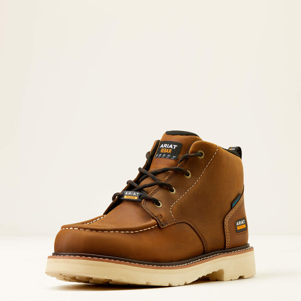 Rebar Lift Chukka Waterproof Work Boot 3-4 Front