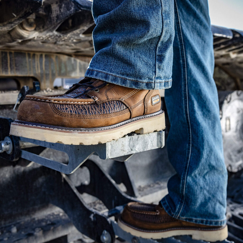 Rebar Lift Chukka Composite Toe Work Boot Lifestyle