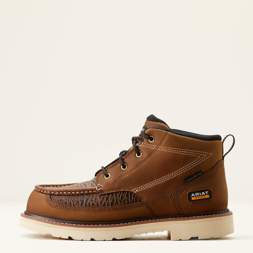 Rebar Lift Chukka Composite Toe Work Boot Side