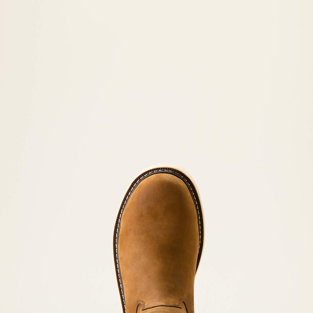Rebar Wedge Pull-On Waterproof Work Boot Toe