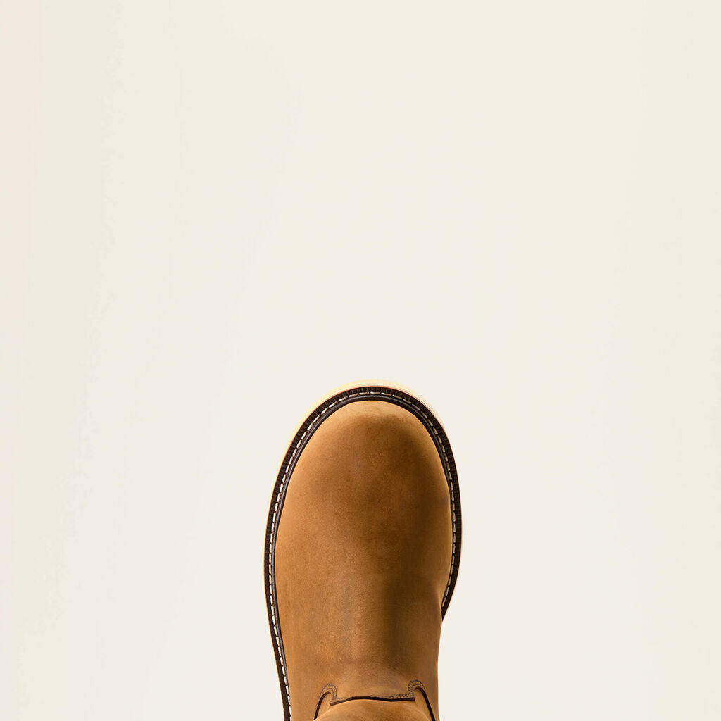 Rebar Wedge Pull-On Waterproof Composite Toe Work Boot Toe