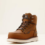 Rebar Wedge Moc Toe 6" Waterproof Composite Toe Work Boot 3-4 Front