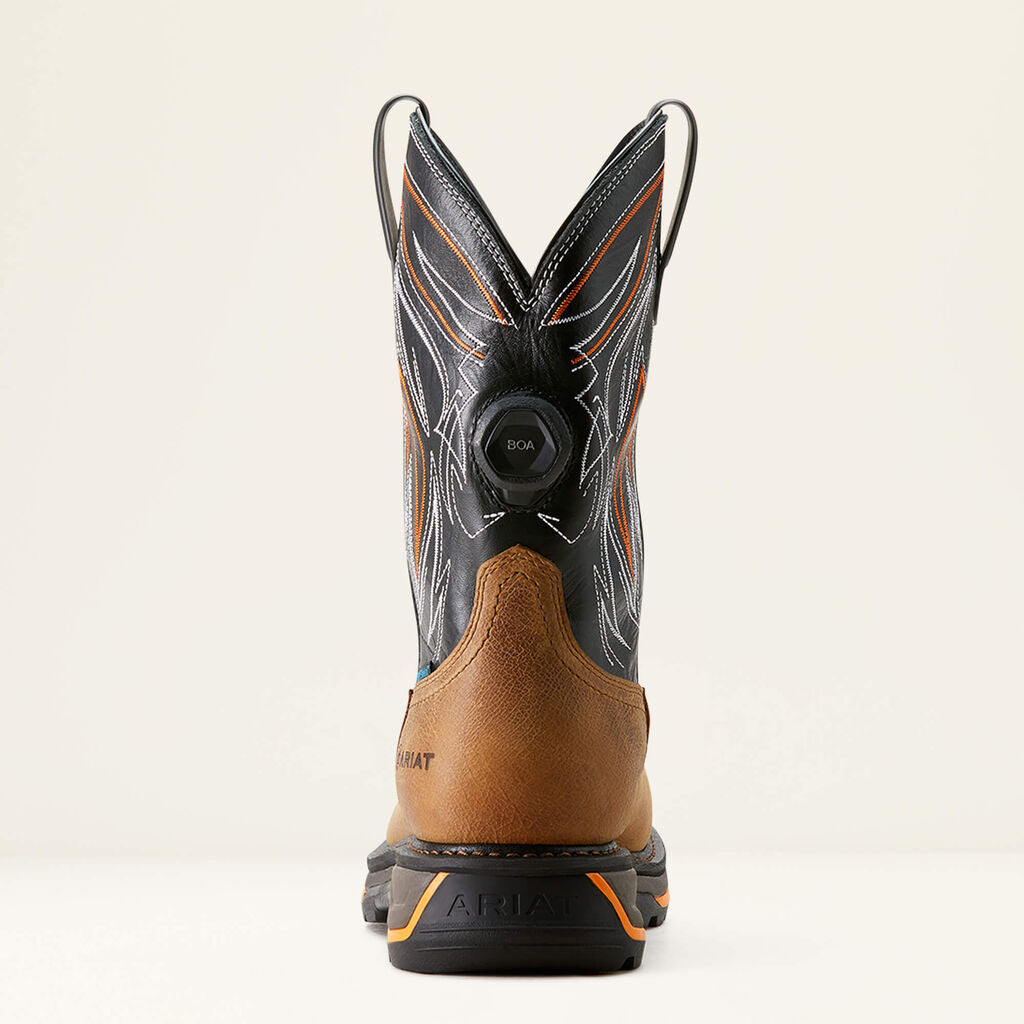Big Rig BOA Waterproof Composite Toe Work Boot Heel