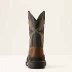 OverDrive Wide Square Toe Composite Toe Work Boot Heel