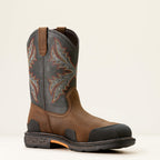 OverDrive Wide Square Toe Composite Toe Work Boot Medial