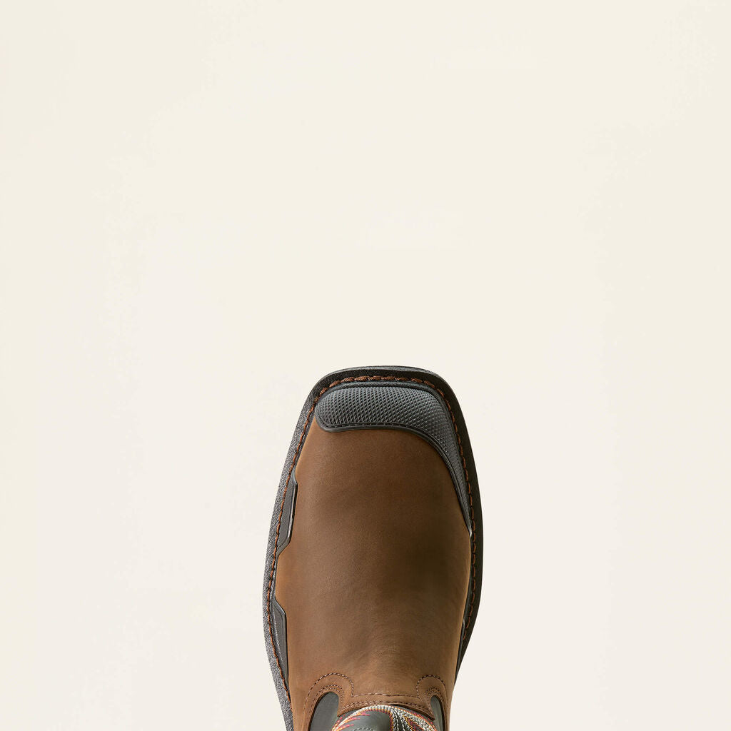 OverDrive Wide Square Toe Composite Toe Work Boot Toe