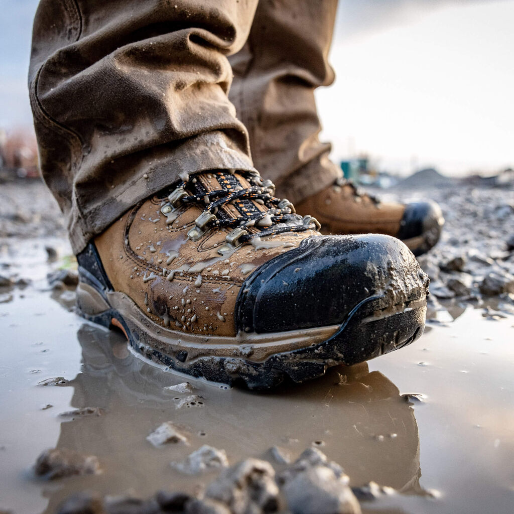 Endeavor 8" Waterproof Insulated Work Boot Lifestyle