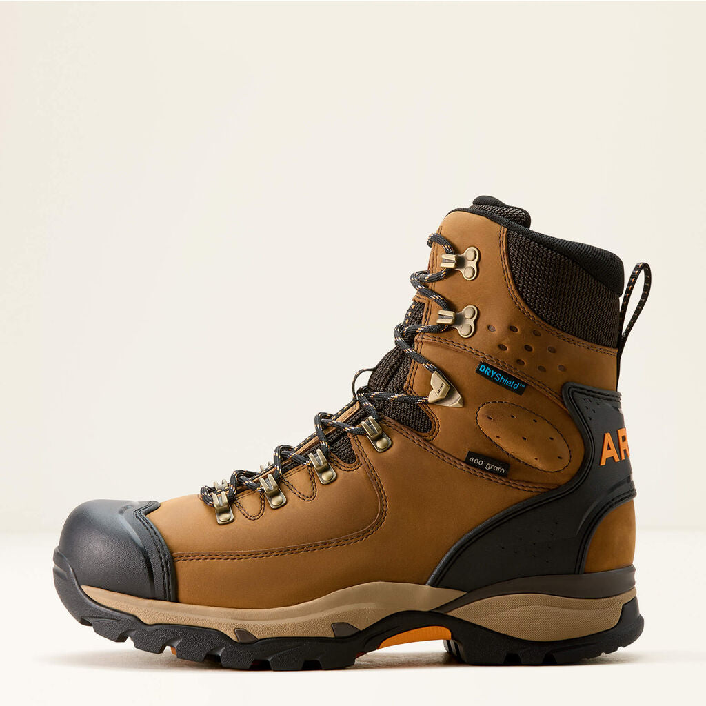 Endeavor 8" Waterproof Insulated Work Boot Side
