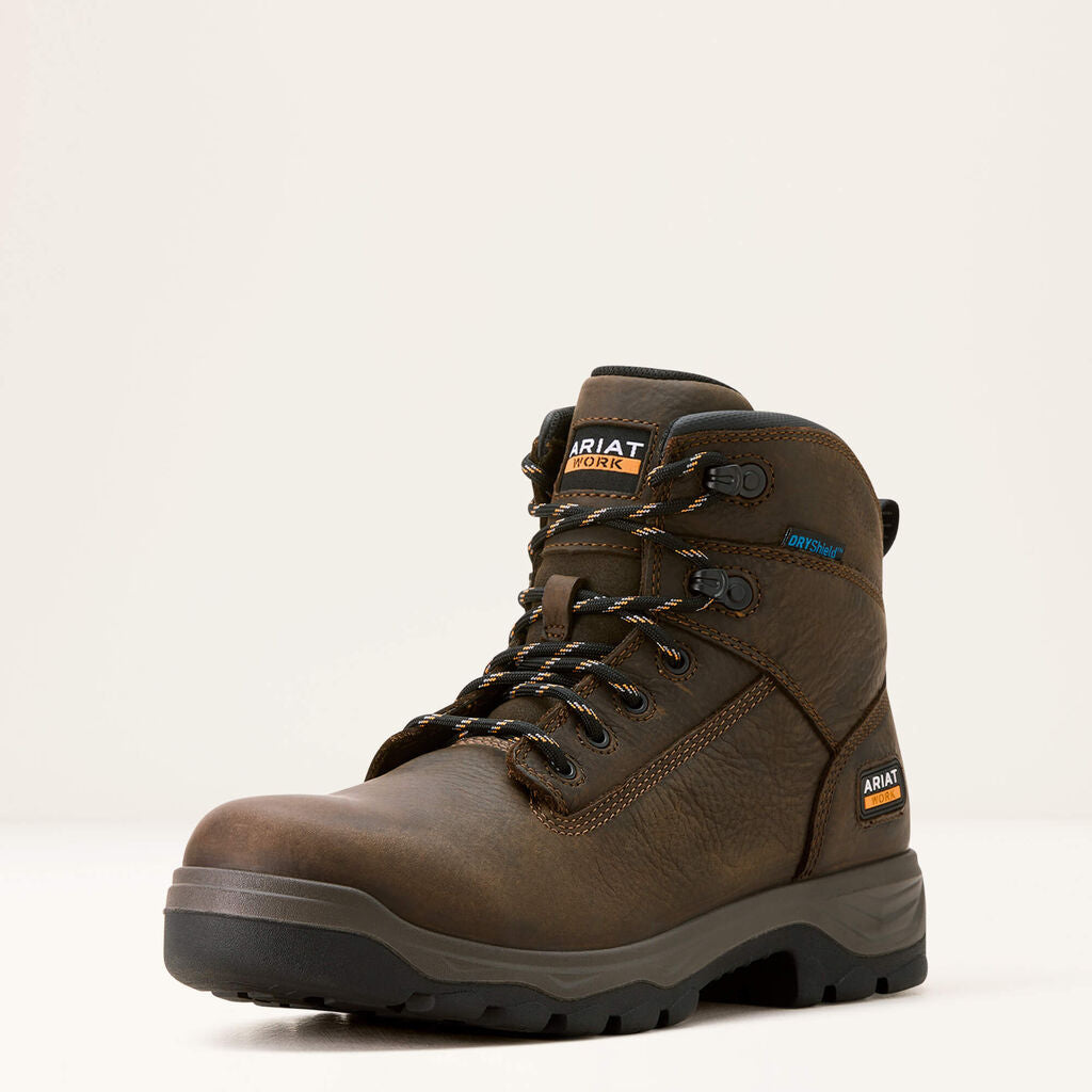 Turbo Duratread 6" Waterproof Work Boot 3-4 Front