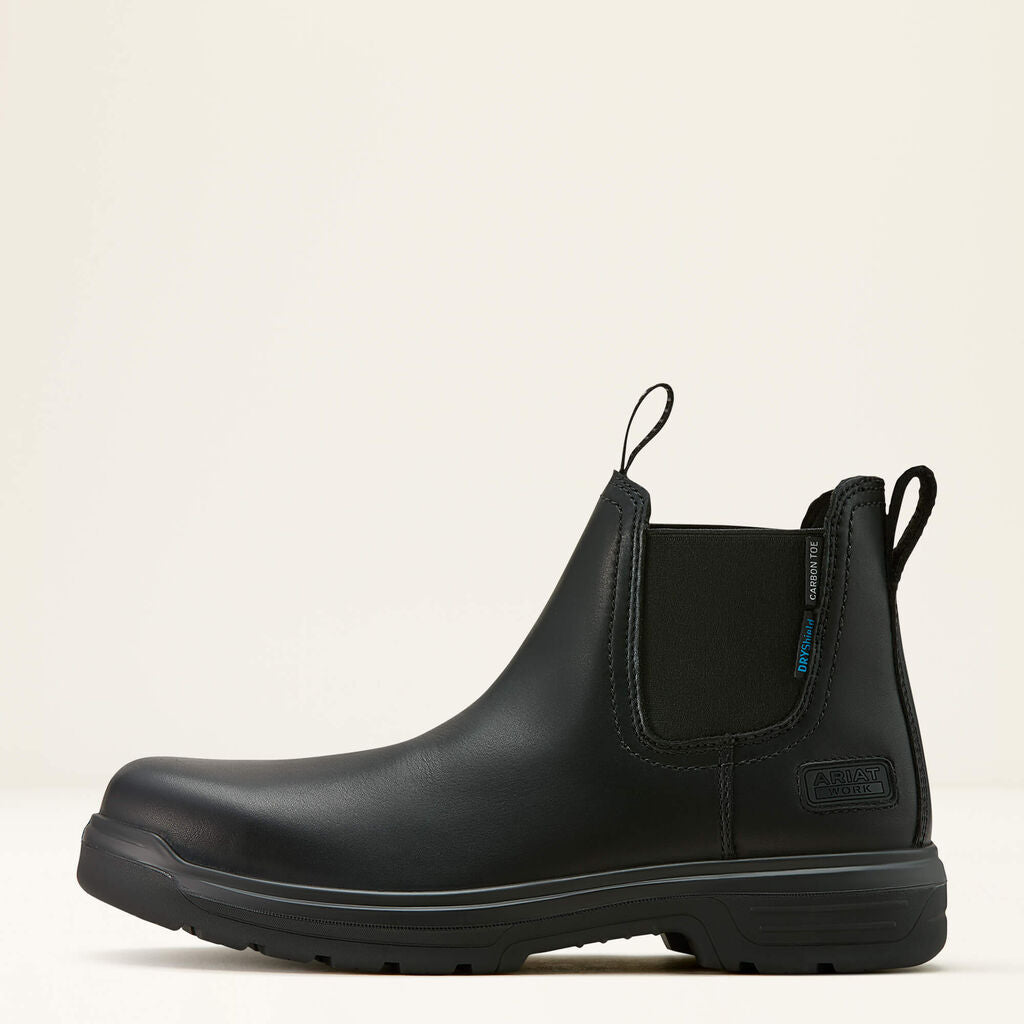 Turbo Chelsea CSA Waterproof Carbon Toe Work Boot Side