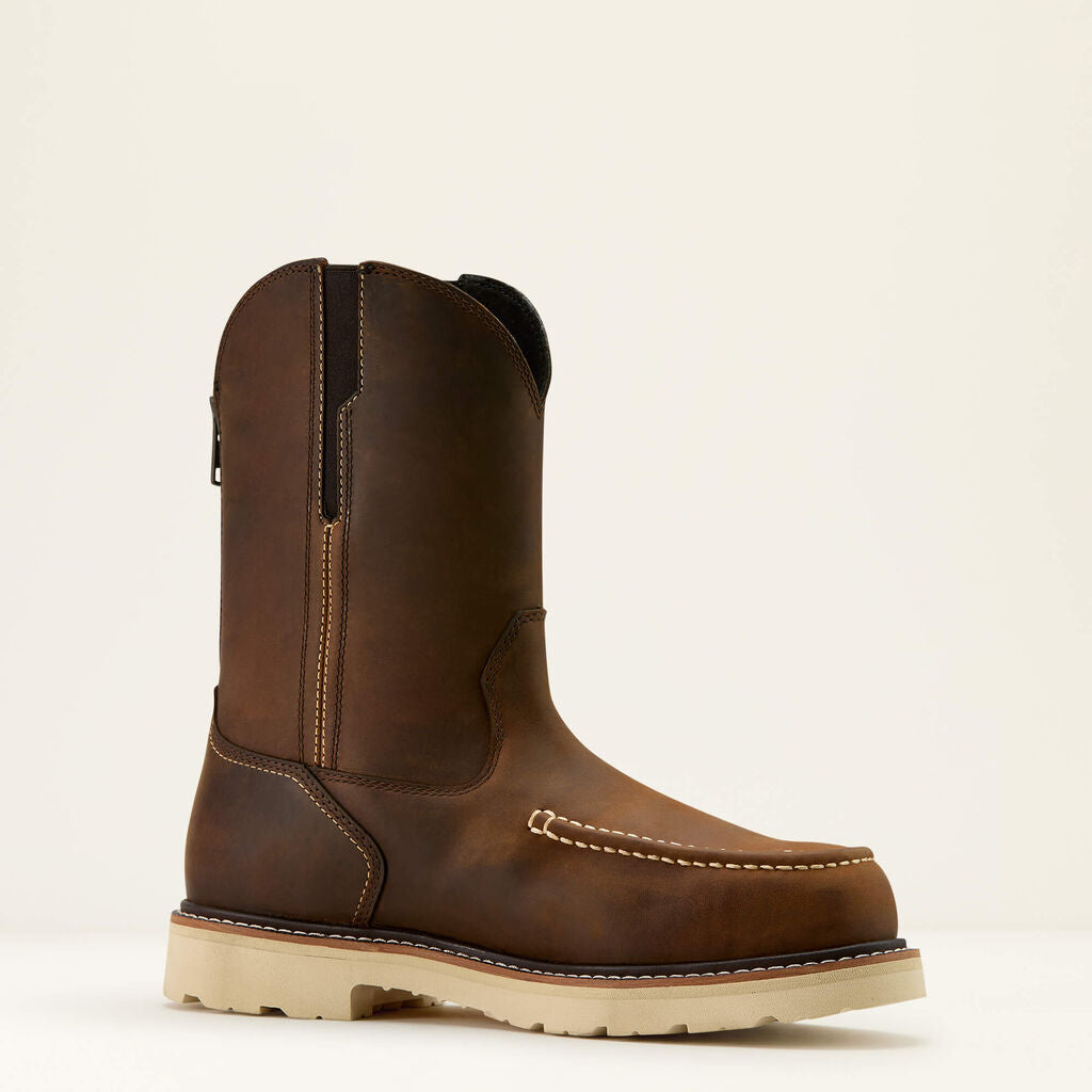 Rebar Lift Pull On Moc Toe Composite Toe Work Boot Medial