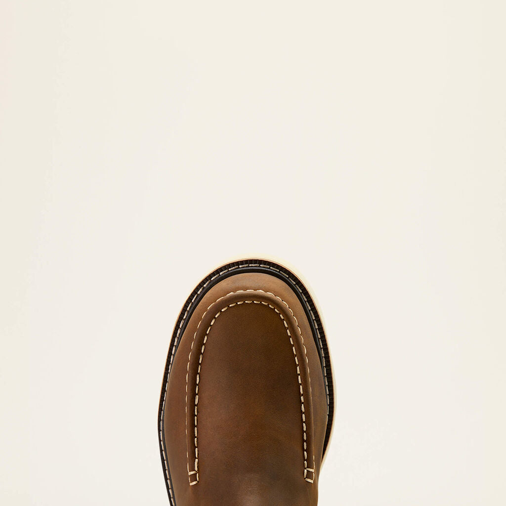 Rebar Lift Pull On Moc Toe Composite Toe Work Boot Toe