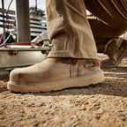 Rebar Wedge Chelsea Waterproof Composite Toe Work Boot Lifestyle