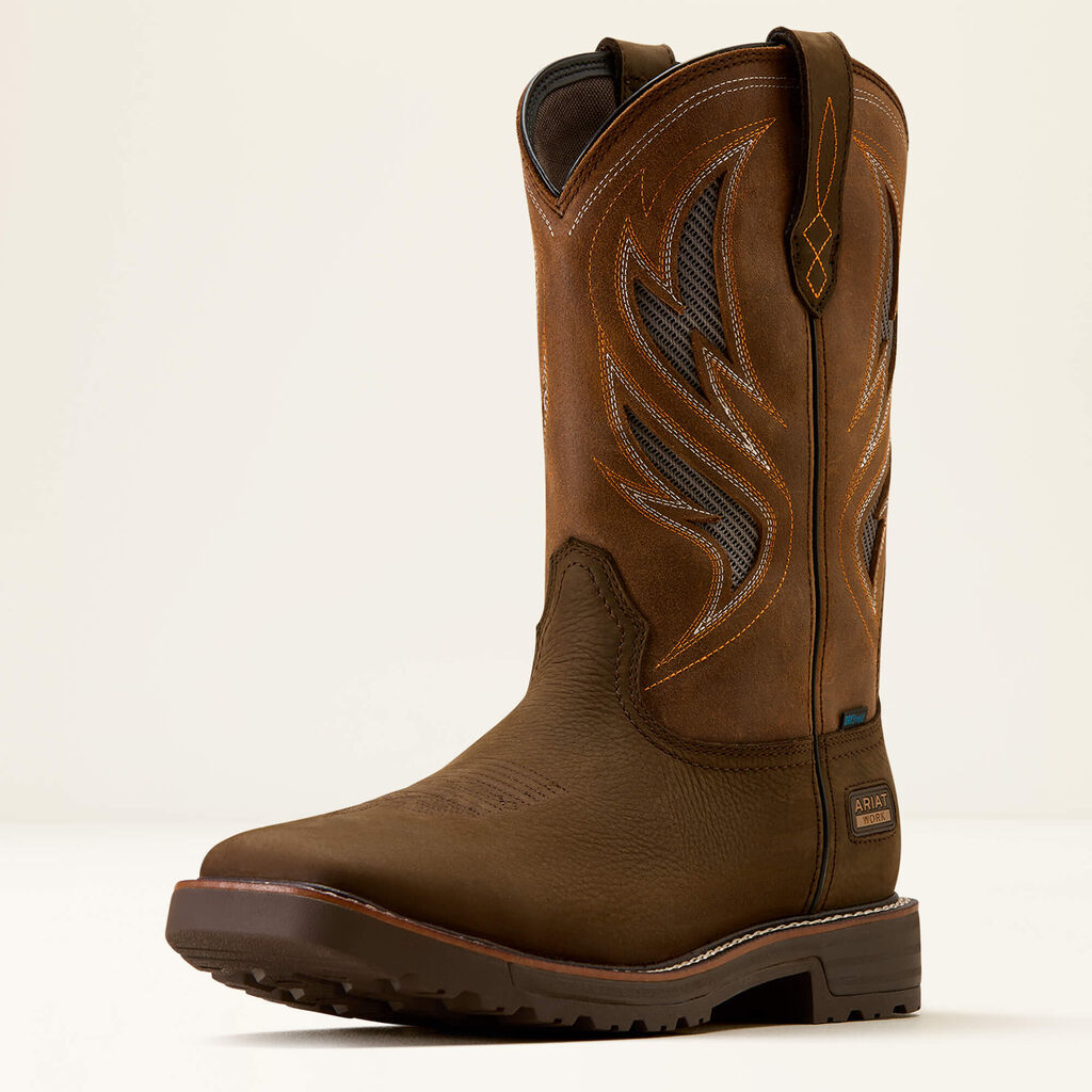 Activator VentTEK Waterproof Steel Toe Work Boot 3-4 Front