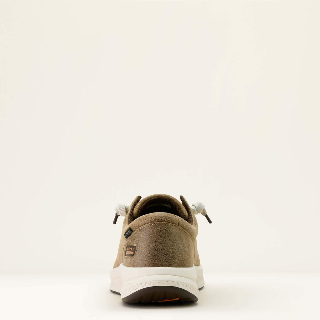 Buckeye Steel Toe Work Shoe Heel