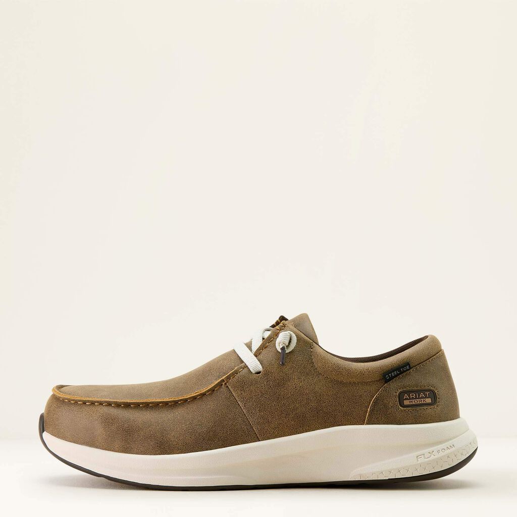 Buckeye Steel Toe Work Shoe Side