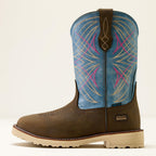 Activator Waterproof Wide Square Toe Work Boot Side