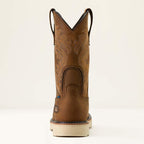 Activator Argo Waterproof Round Toe Work Boot Heel