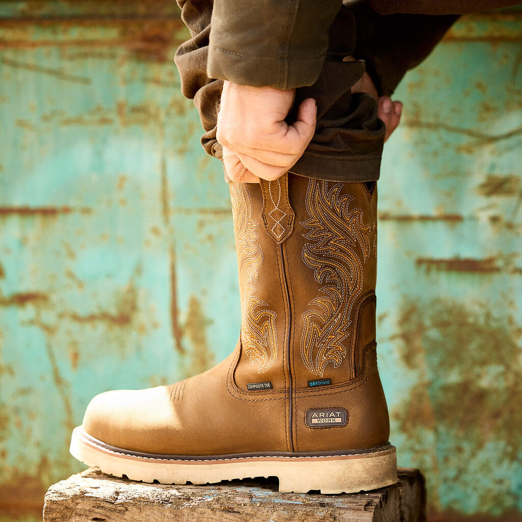 Activator Argo Waterproof Round Toe Composite Toe Work Boot Lifestyle