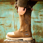 Activator Argo Waterproof Round Toe Composite Toe Work Boot Lifestyle
