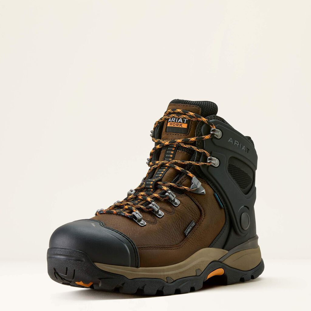 Endeavor 6" Waterproof Carbon Toe Work Boot 3-4 Front
