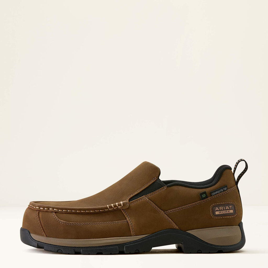Edge Slip-On Composite Toe Work Shoe Side