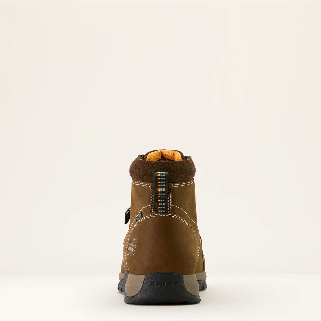 Edge Chukka 6" Metguard Composite Toe Work Boot Heel