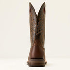 Highland Toughstock Wide Square Toe Cowboy Boot Heel