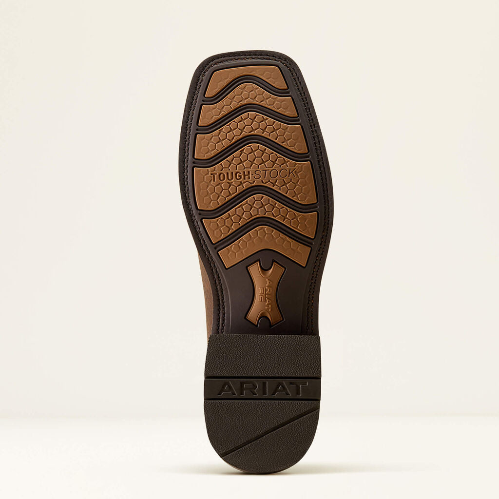 Highland Toughstock Wide Square Toe Cowboy Boot Sole