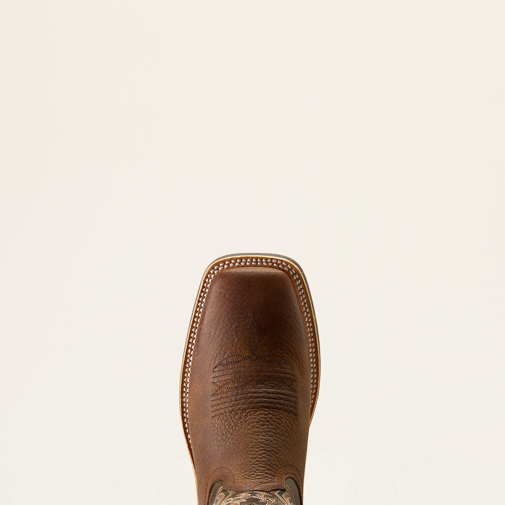 Highland Toughstock Wide Square Toe Cowboy Boot Toe