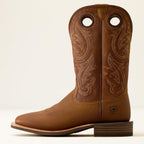 Highland Toughstock Wide Square Toe Cowboy Boot Side