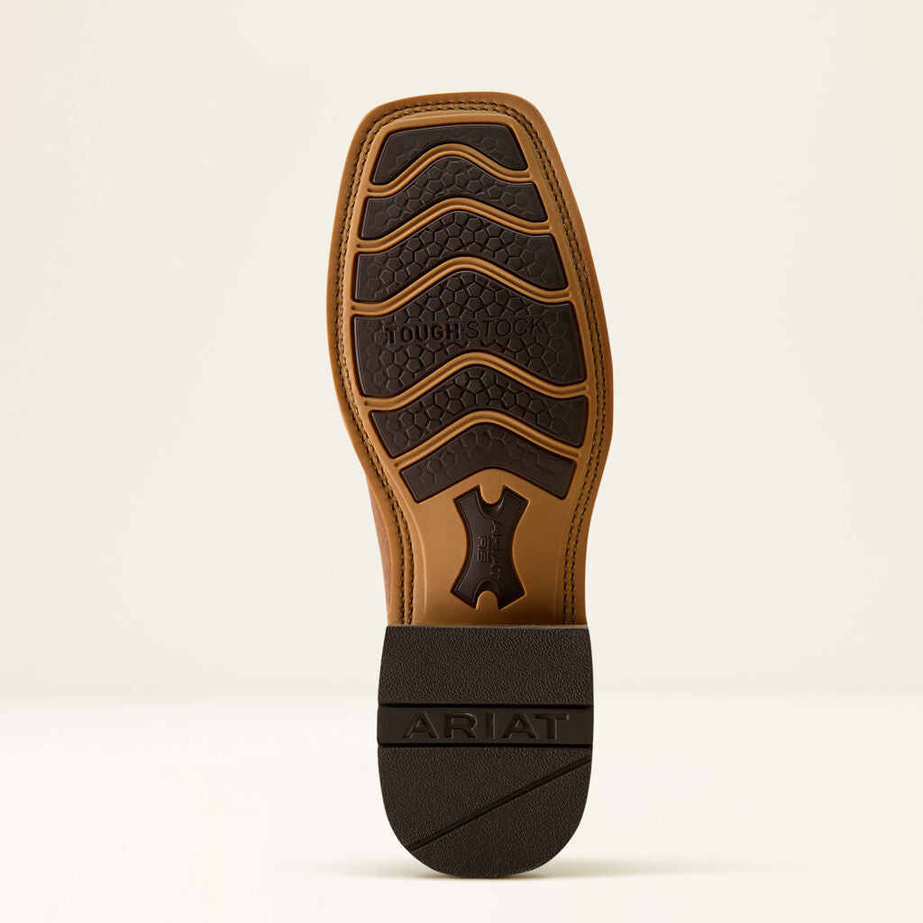 Highland Toughstock Wide Square Toe Cowboy Boot Sole
