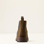 Activator Chelsea Waterproof Wide Square Toe Work Boot Heel