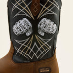 Activator Live Free Wide Square Toe Steel Toe Work Boot Detail01