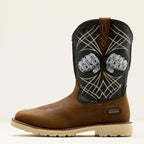 Activator Live Free Wide Square Toe Steel Toe Work Boot Side