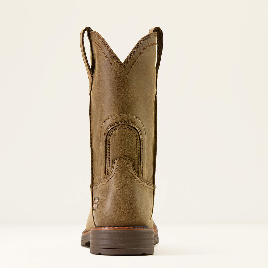 Activator Wide Square Toe Work Boot Heel