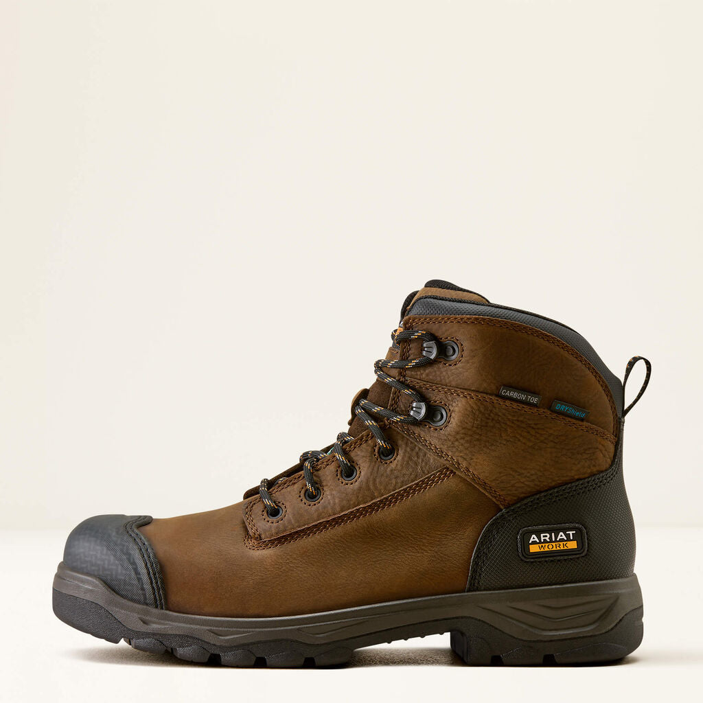 Turbo Duratread CSA 6" Waterproof Carbon Toe Work Boot Side