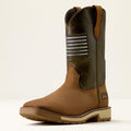 Activator Patriot Wide Square Toe Work Boot 3-4 Front