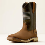 Activator Patriot Wide Square Toe Work Boot 3-4 Front