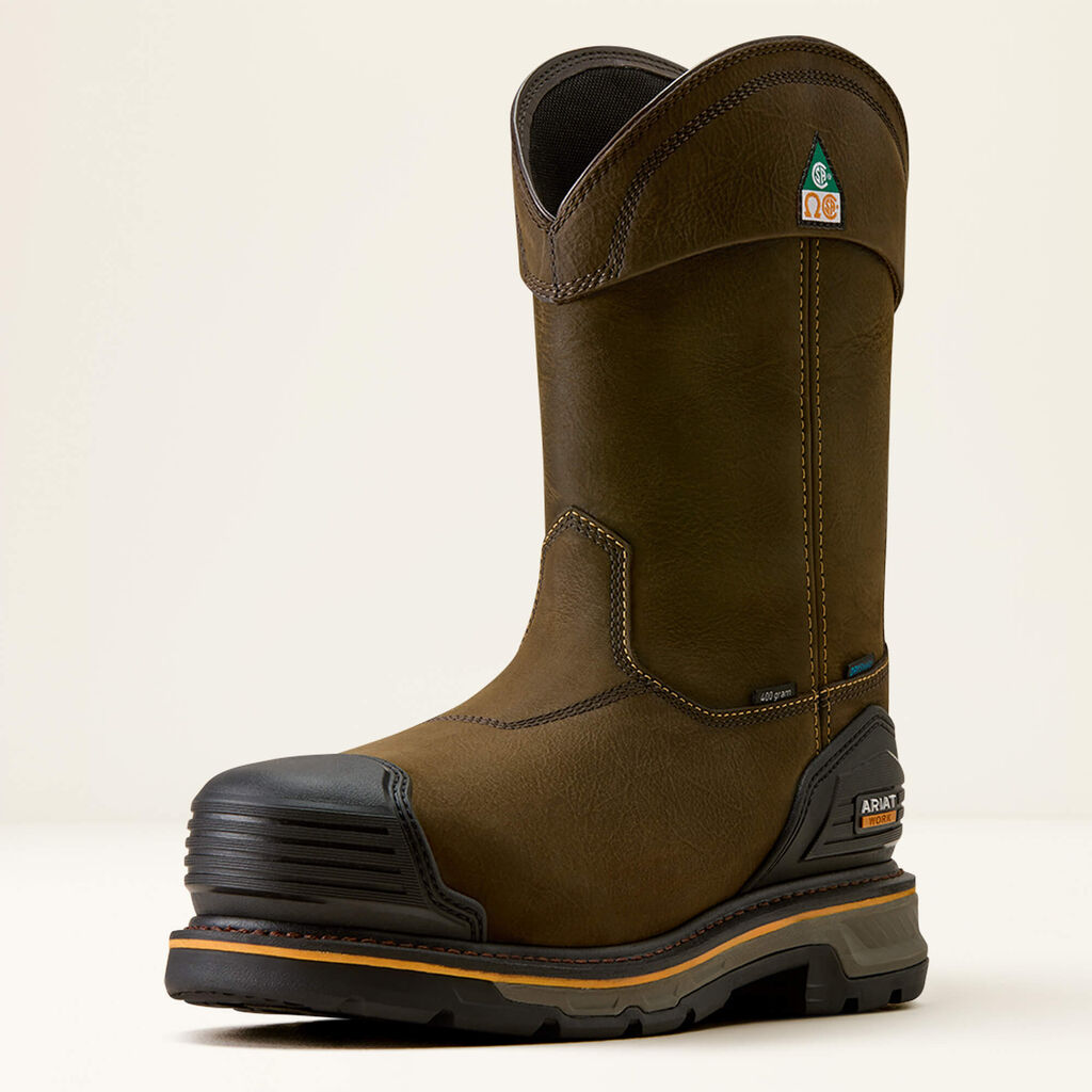 Stump Jumper Pull-On CSA Waterproof Insulated Composite Toe Work Boot 3-4 Front