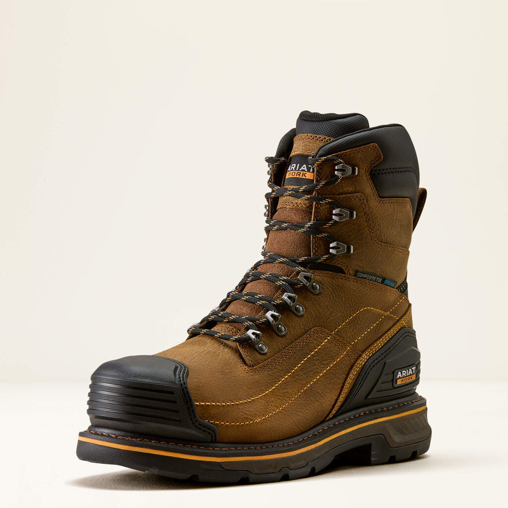 Stump Jumper 8" Waterproof Composite Toe Work Boot 3-4 Front