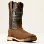 Activator Patriot Wide Square Toe Steel Toe Work Boot Medial