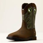 Groundwork Waterproof Wide Square Toe Steel Toe Work Boot 3-4 Front