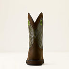 Groundwork Waterproof Wide Square Toe Steel Toe Work Boot Heel