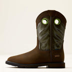 Groundwork Waterproof Wide Square Toe Steel Toe Work Boot Side