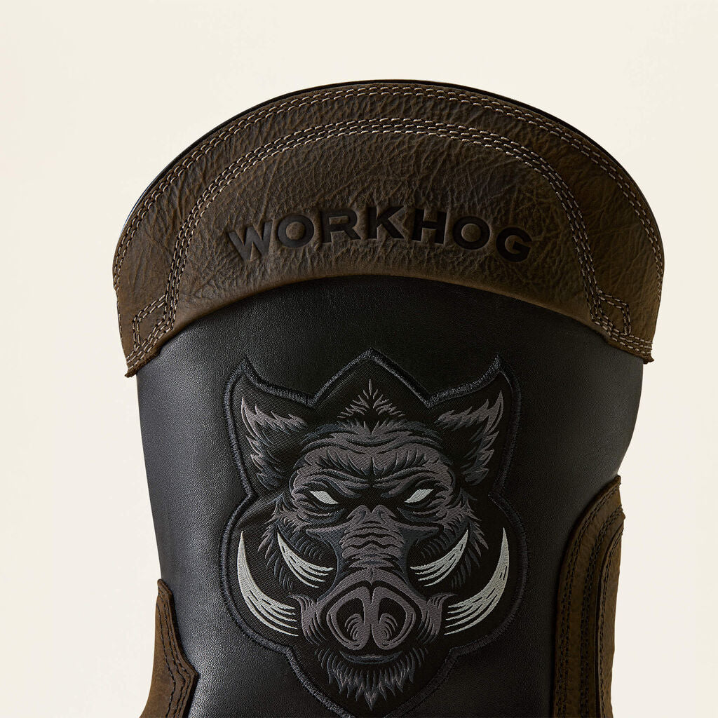 WorkHog Full Boar Waterproof Wide Square Toe Composite Toe Work Boot 01